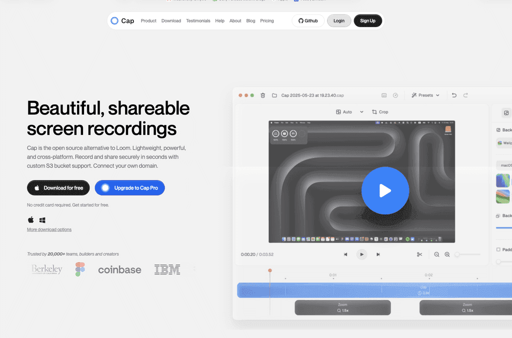 Why I Switched from Loom to Cap
