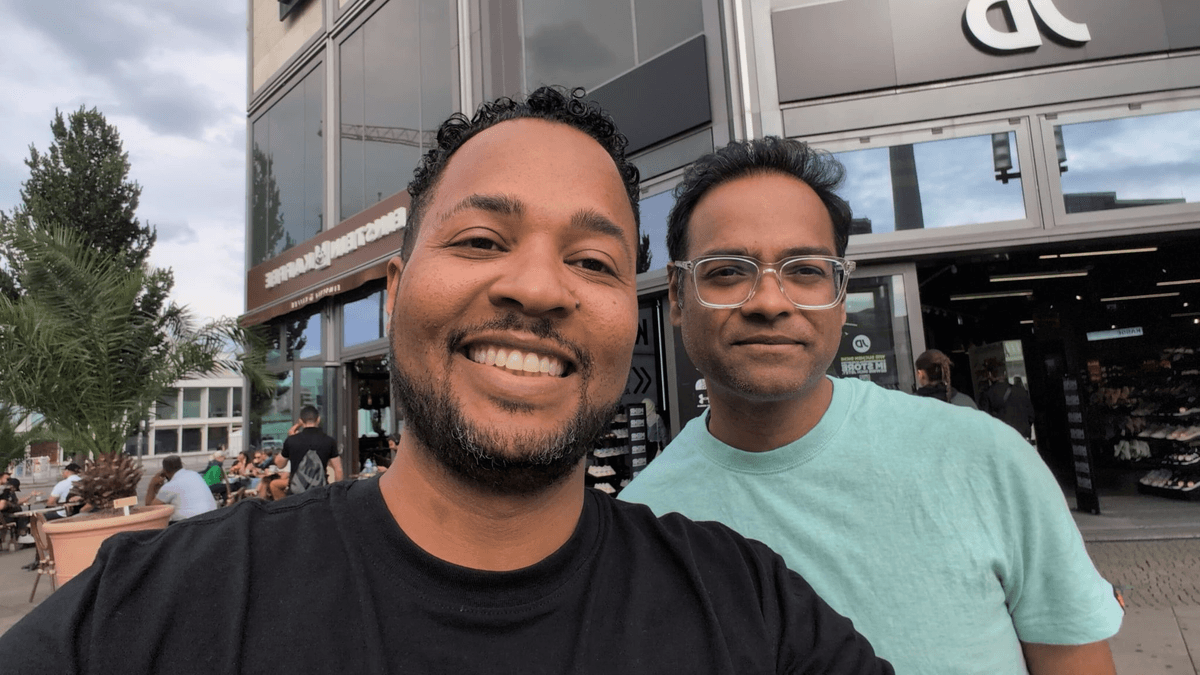 Finally Meeting Santosh