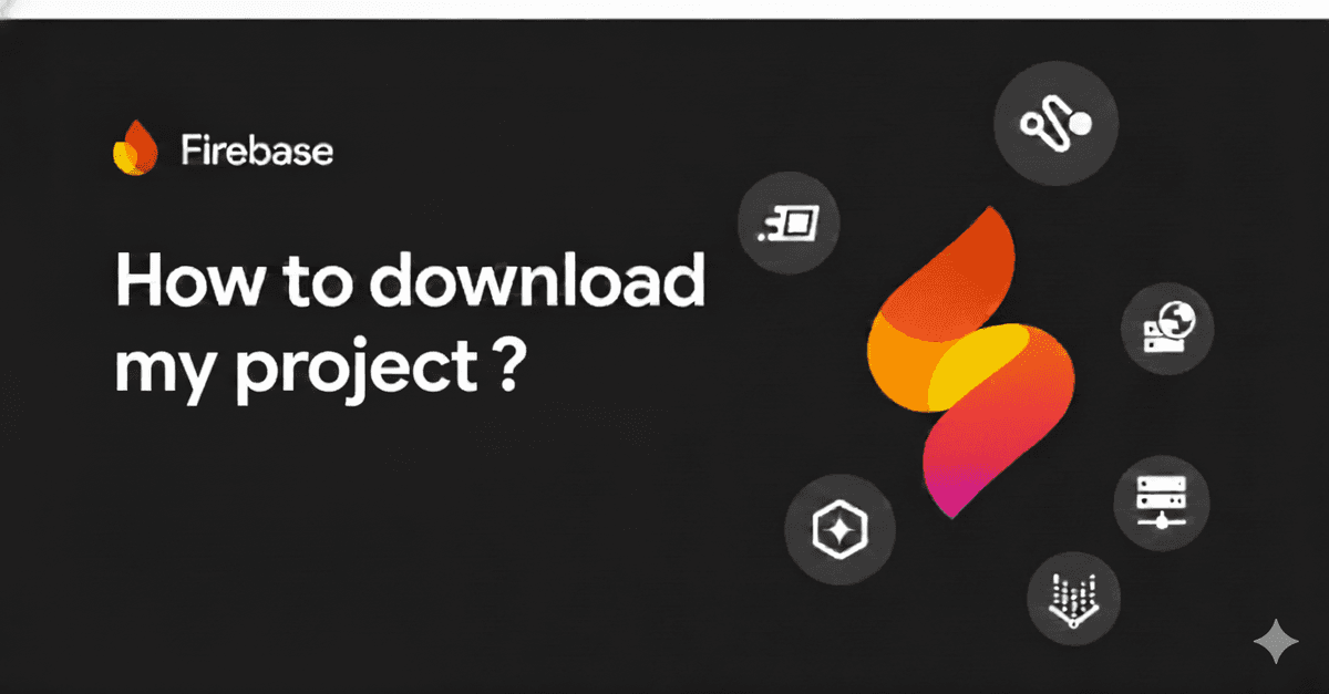 How to download Firebase Studio Project?